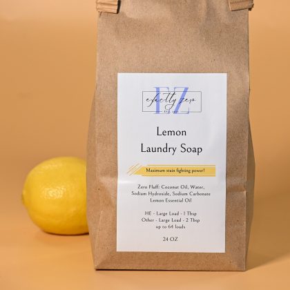 Lemon Laundry Soap, 24 oz bag